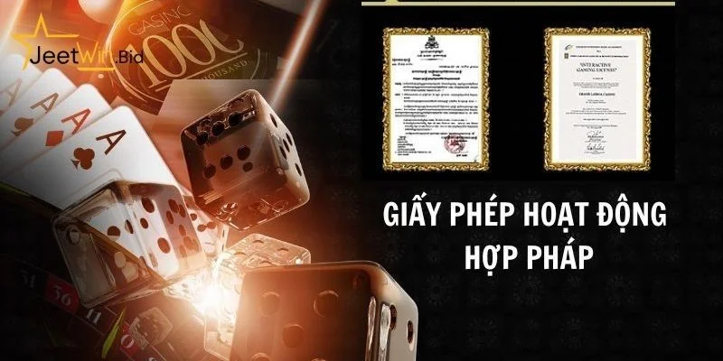 Pháp lý của nhà cái luôn được đảm bảo tuyệt đối rõ ràng.