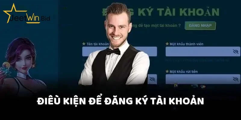 Thao tác đăng ký Jeet Win được thực hiện hoàn toàn miễn phí. 